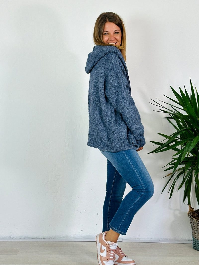 la valigia a pois Giacca Cardigan Winter