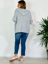 la valigia a pois Giacca Cardigan Winter