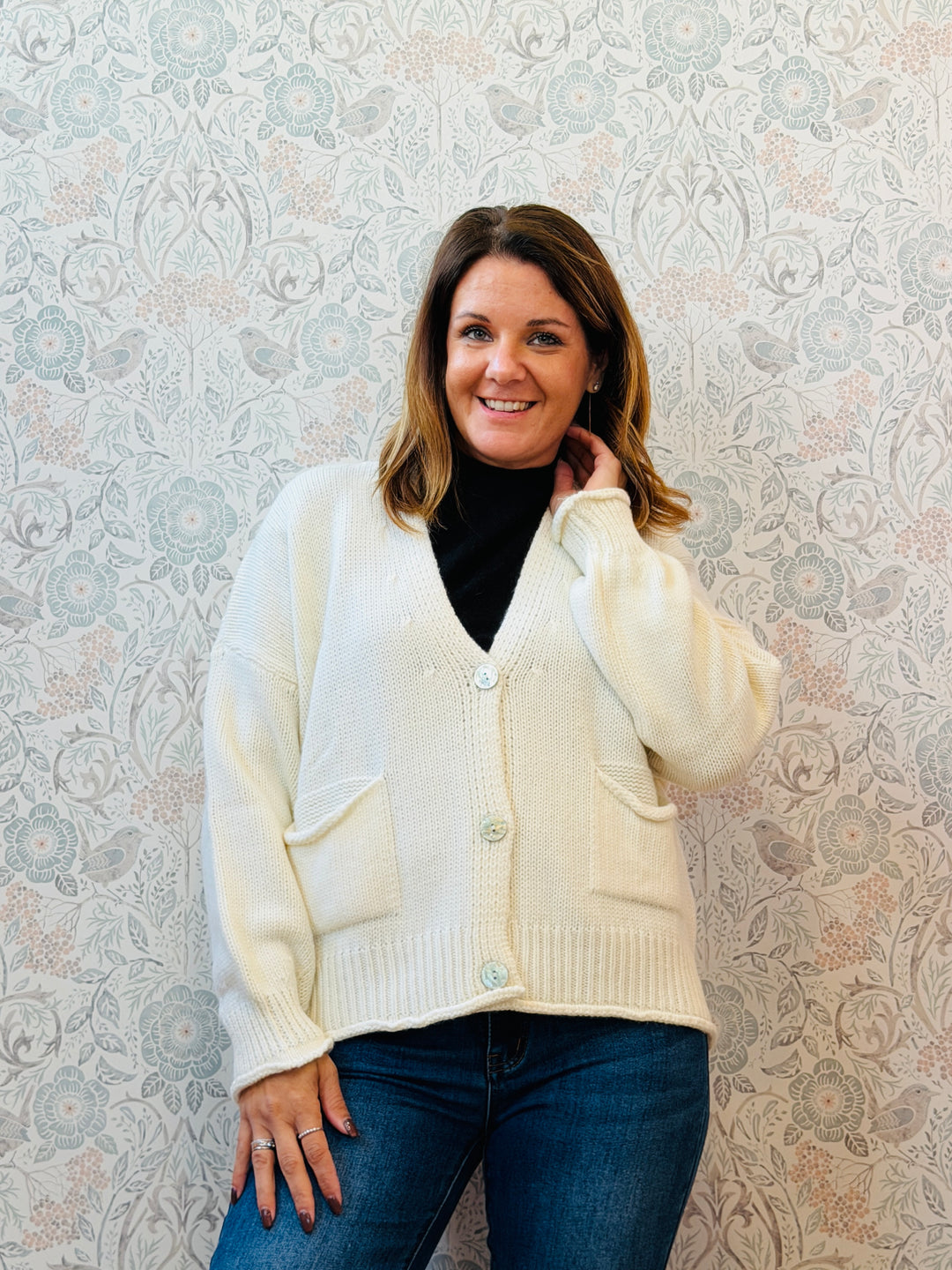 Cardigan Scollo a V  Lilli
