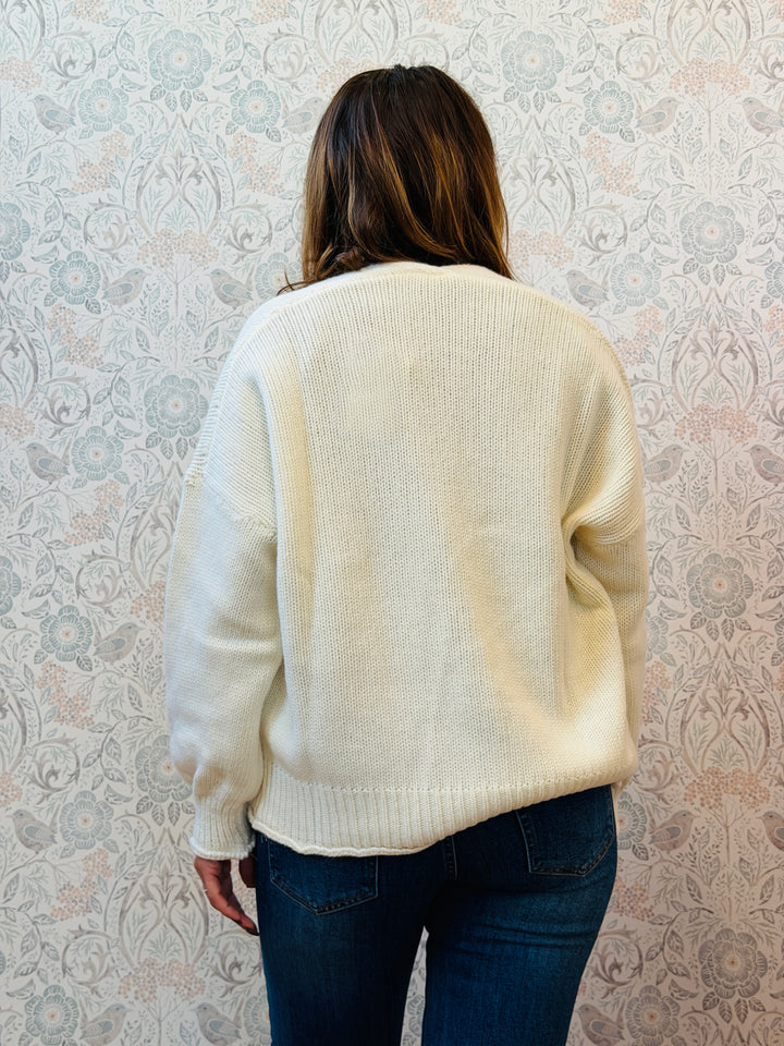 Cardigan Scollo a V  Lilli