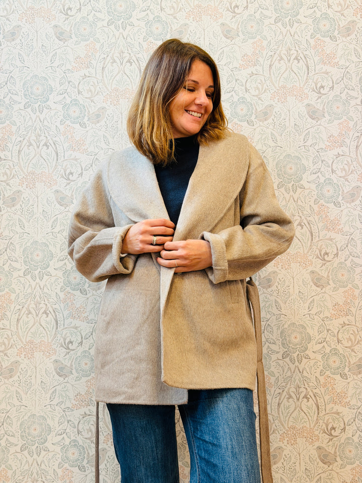 Cappotto Corto Kimono 