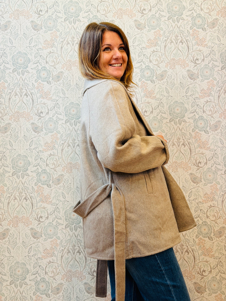 Cappotto Corto Kimono 