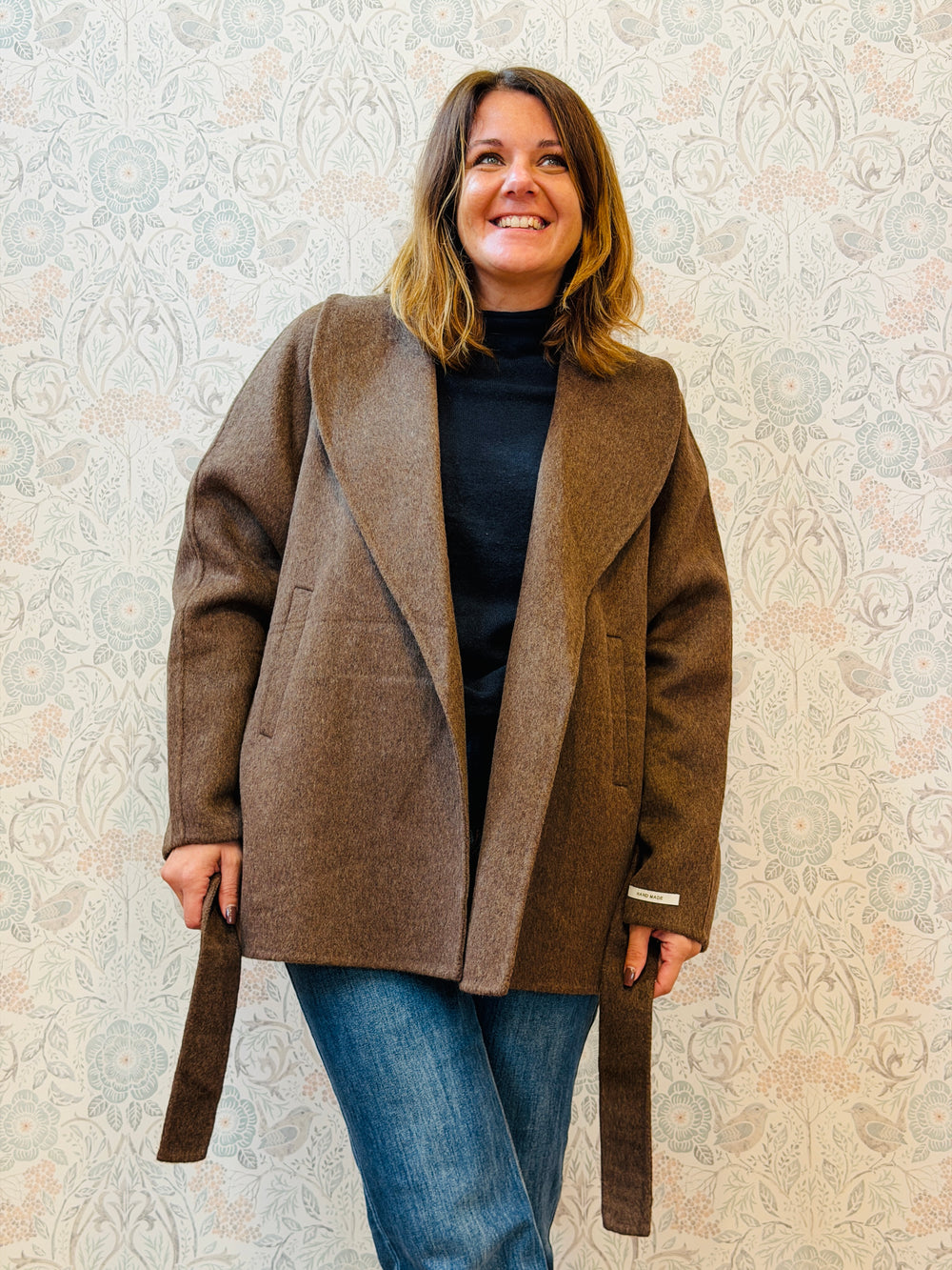 Cappotto Corto Kimono 