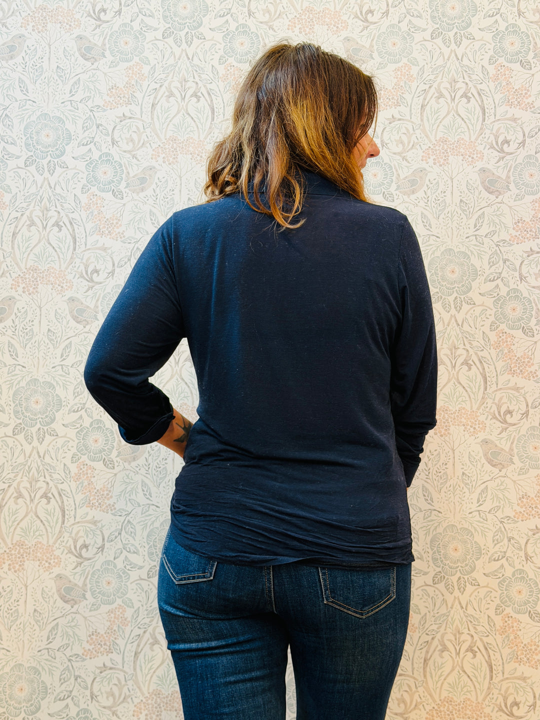 Maglia Bodycon Camicia