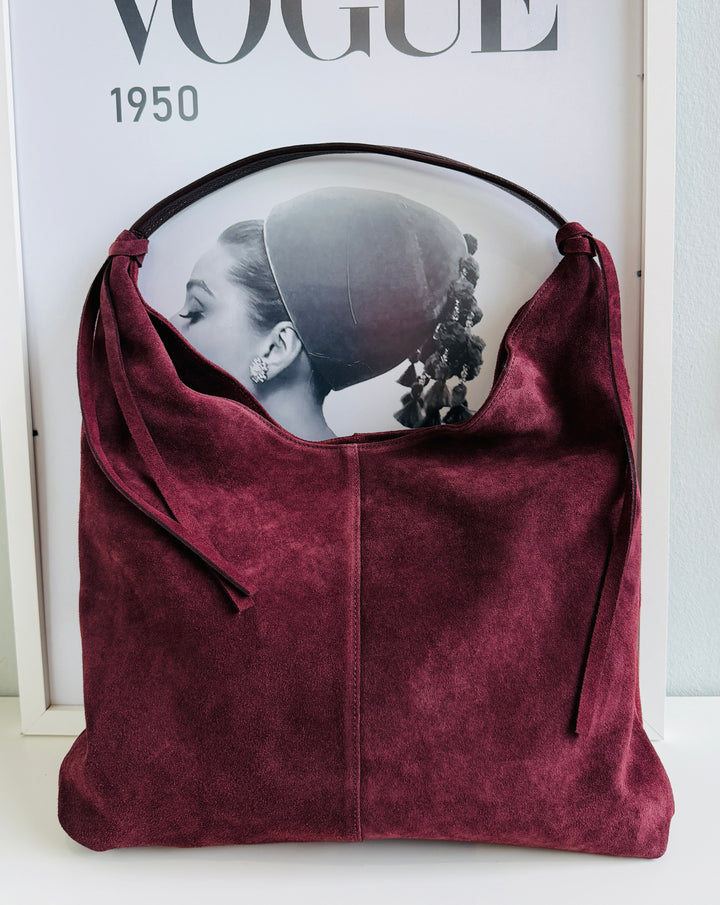 borsa nodo suede