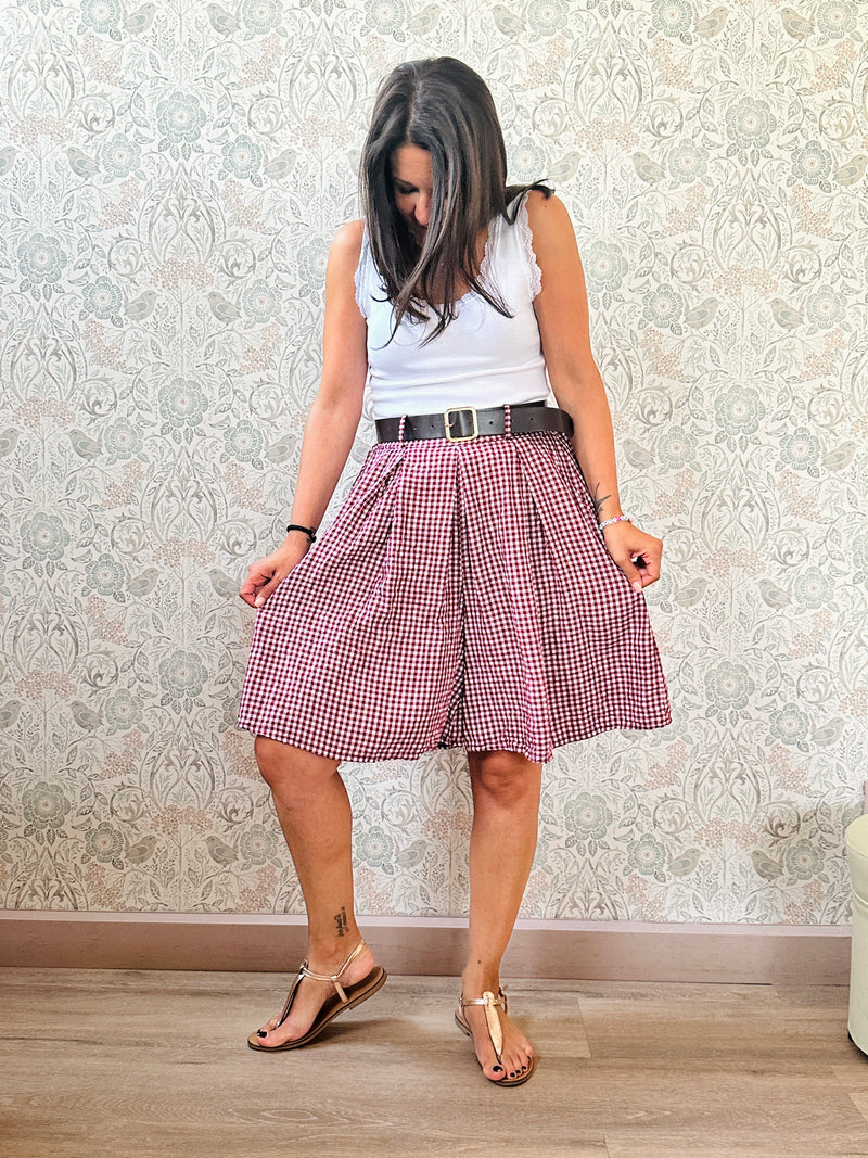 Pantaloncini Vichy