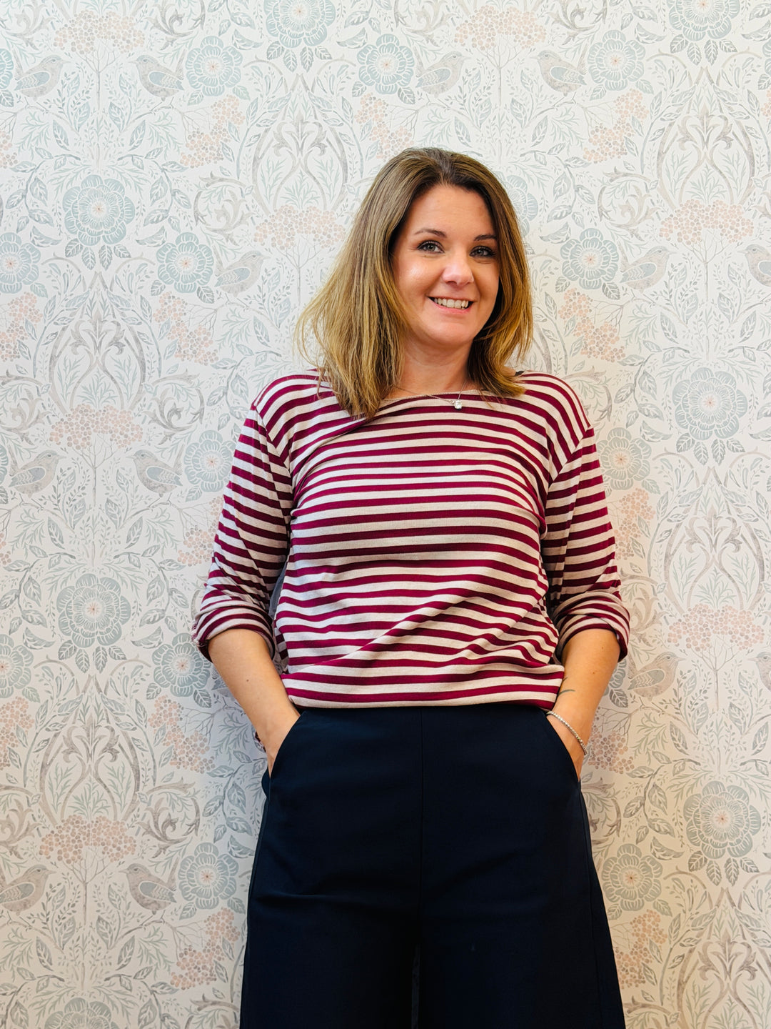 Maglia Easy Slim Mini Righe