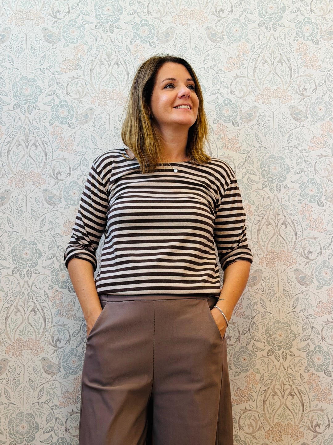 Maglia Easy Slim Mini Righe