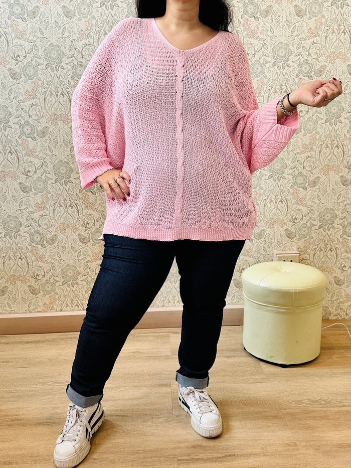 Maglione Camilla Curvy - Abbigliamento Donna Made in Italy Must Have