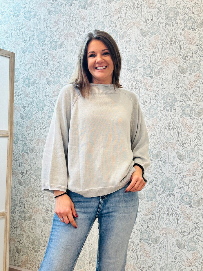 Maglione Taylor. Abbigliamento Donna Made in Italy Must Have