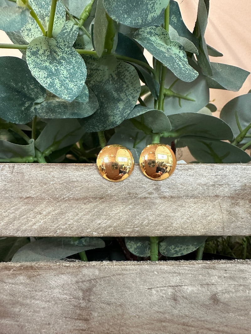 Orecchini Bottone - Gioielli Argento Moda Donna Made in Italy