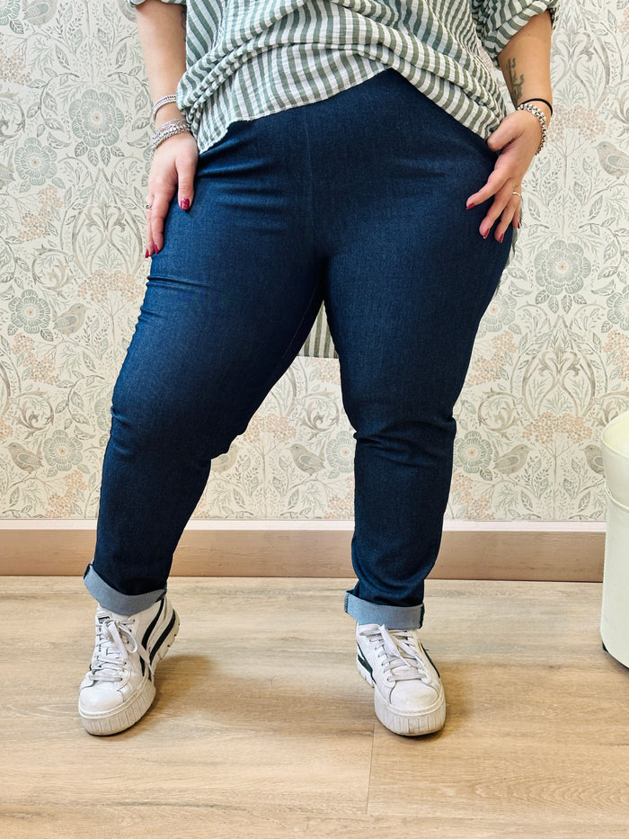 Pantalone Elastic Curvy - Abbigliamento Donna Made in Italy