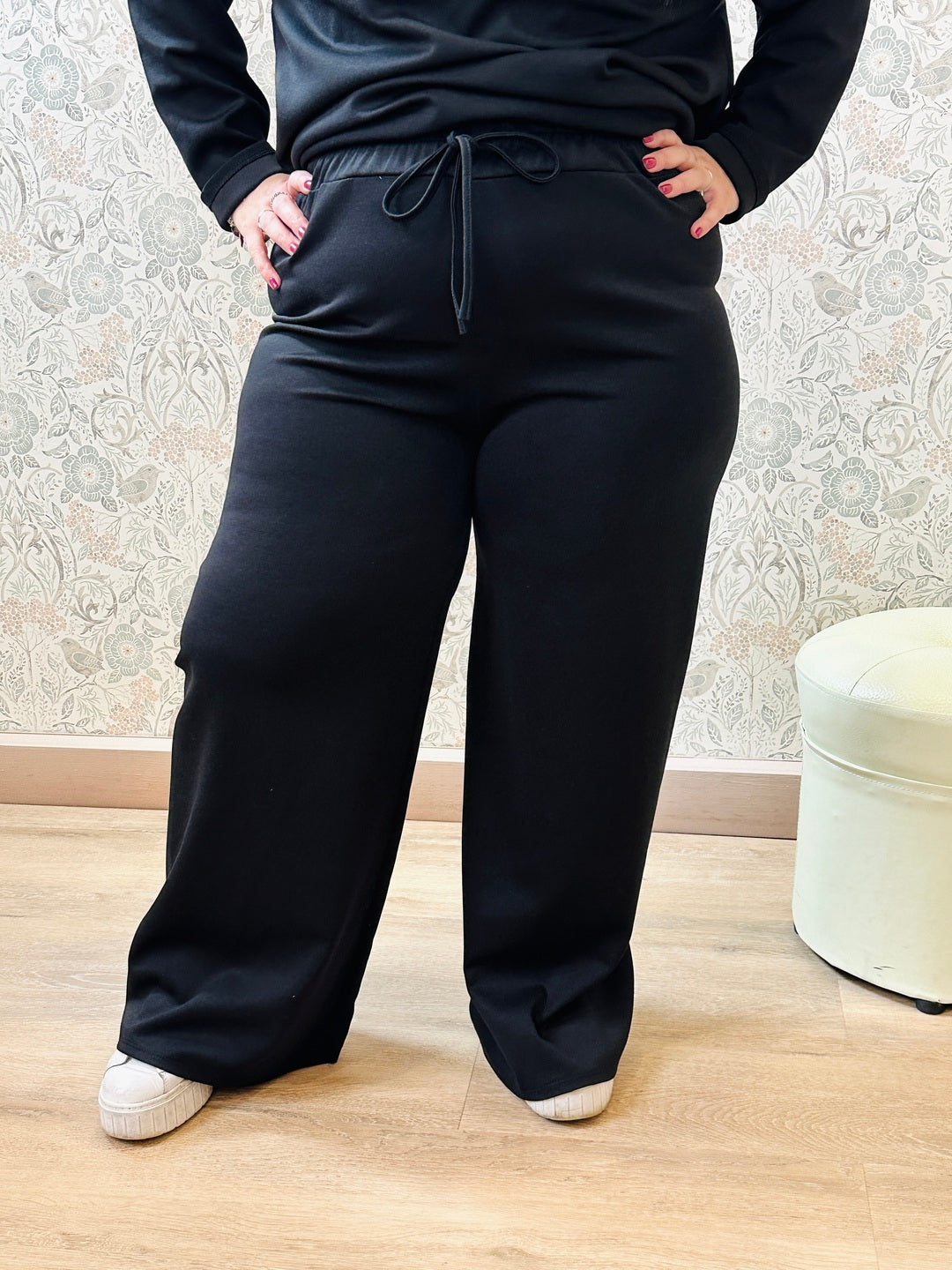 Pantalone Perla Curvy - Abbigliamento Moda Donna Made in Italy Must Have