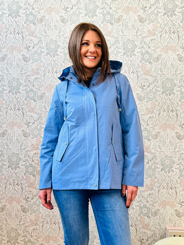 Spolverino Sky Blue - Abbigliamento Donna Made in Italy Must Have