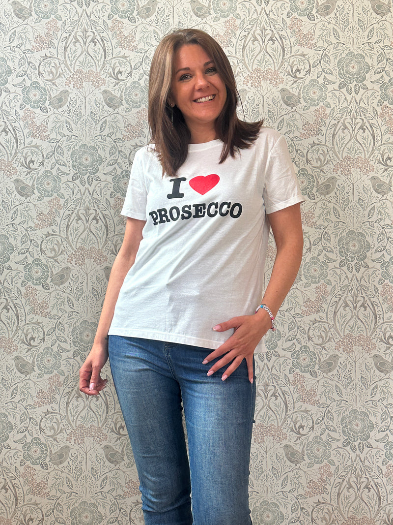 T-shirt Donna I Love Prosecco - Abbigliamento Must Have