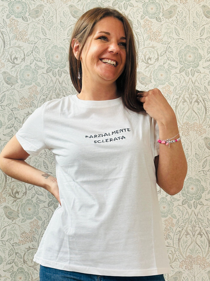 T-shirt Donna Parzialmente Sclerata - Abbigliamento Must Have