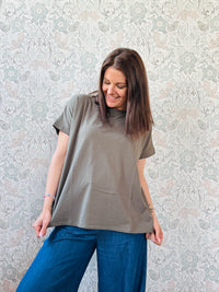 T-shirt Manica Corta Belly - Abbigliamento Donna Made in Italy Must Have