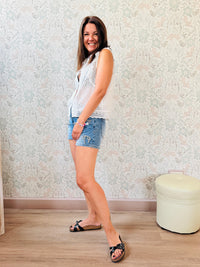la valigia a pois Camicia Gemma