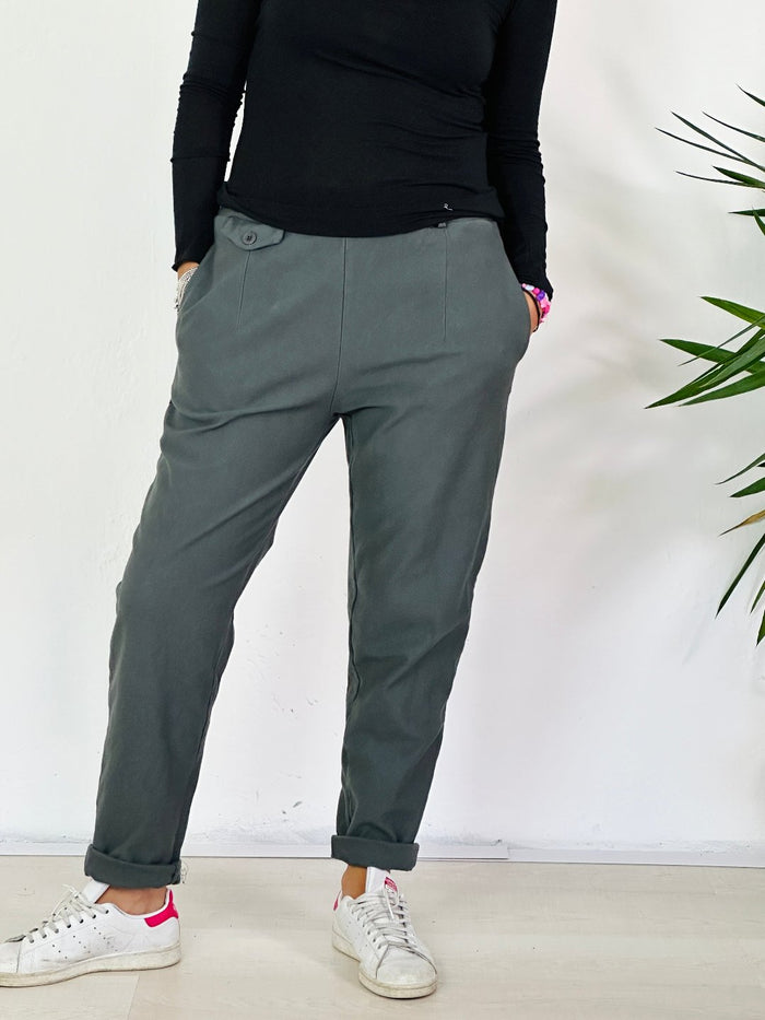 la valigia a pois Pantalone Baggy Autumn